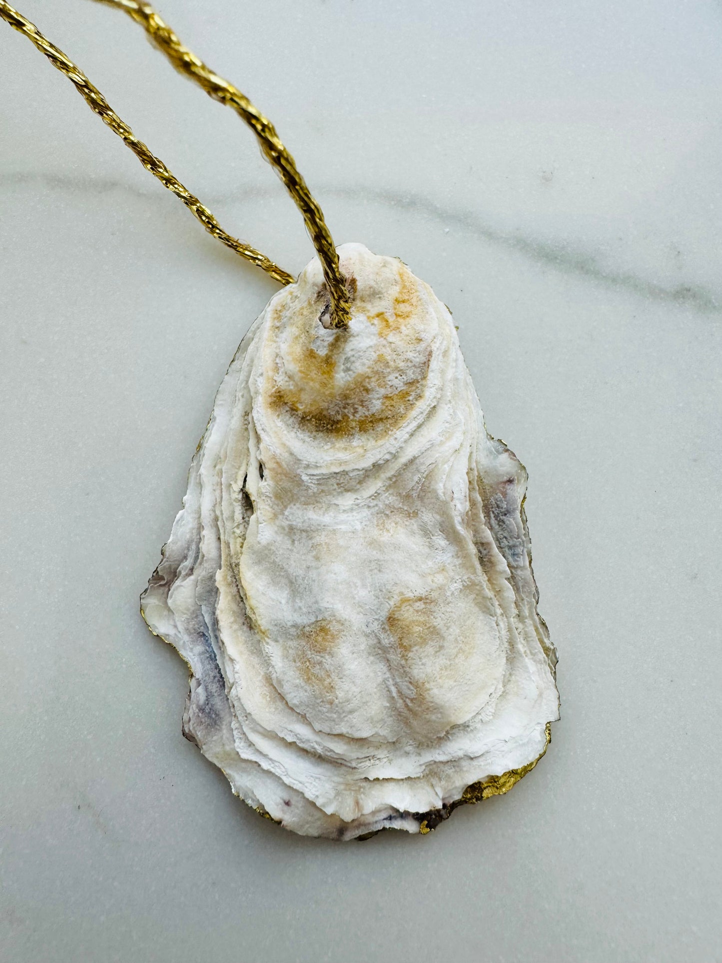 London Calling Oyster Shell Ornament