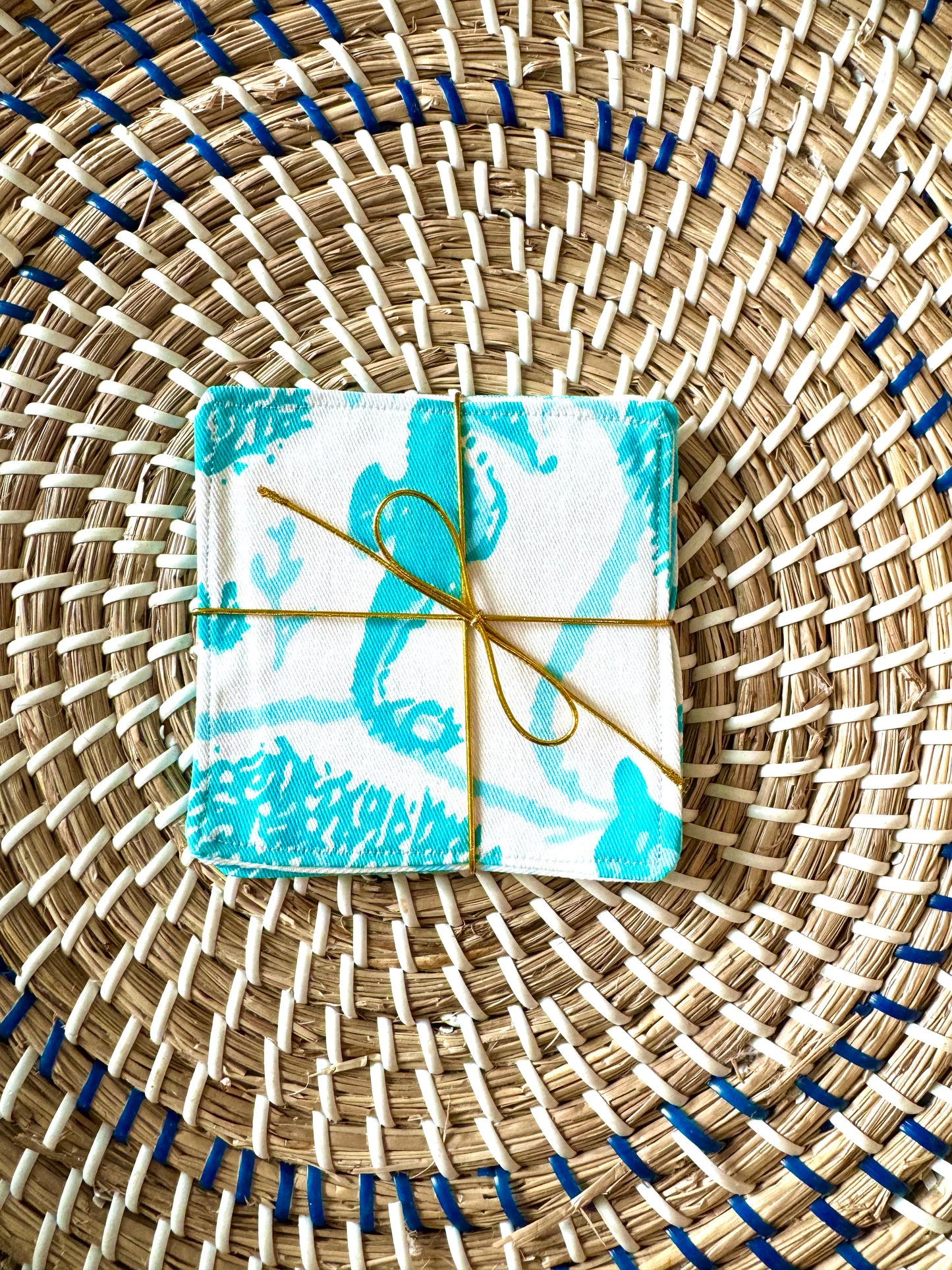 Seahorse Summer Coasters