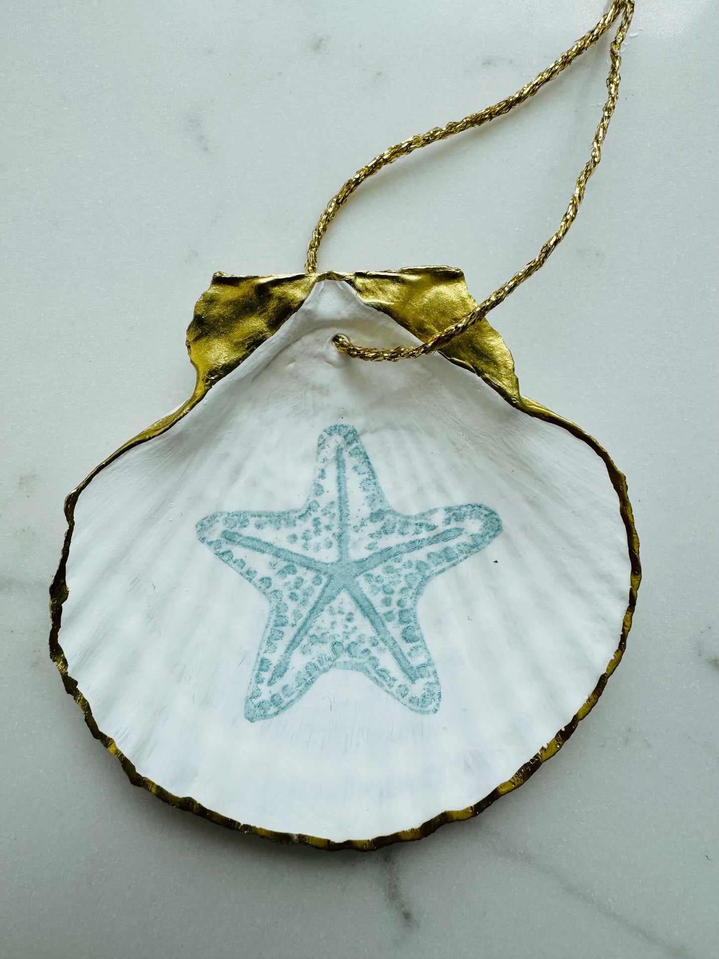 Starfish Shell Ornament