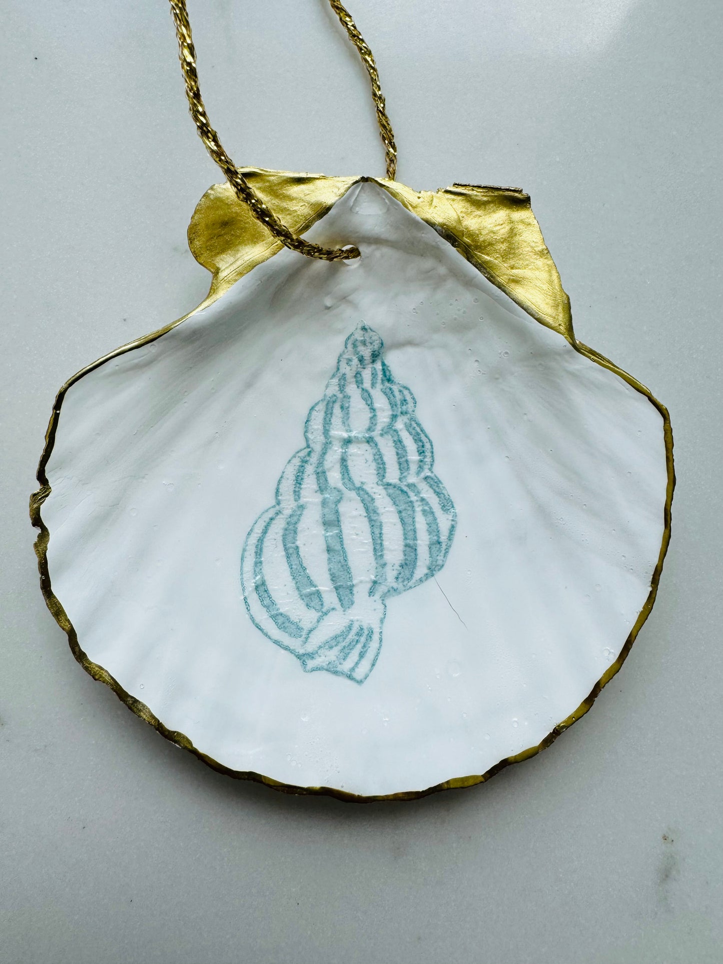 Whelk Shell Ornament