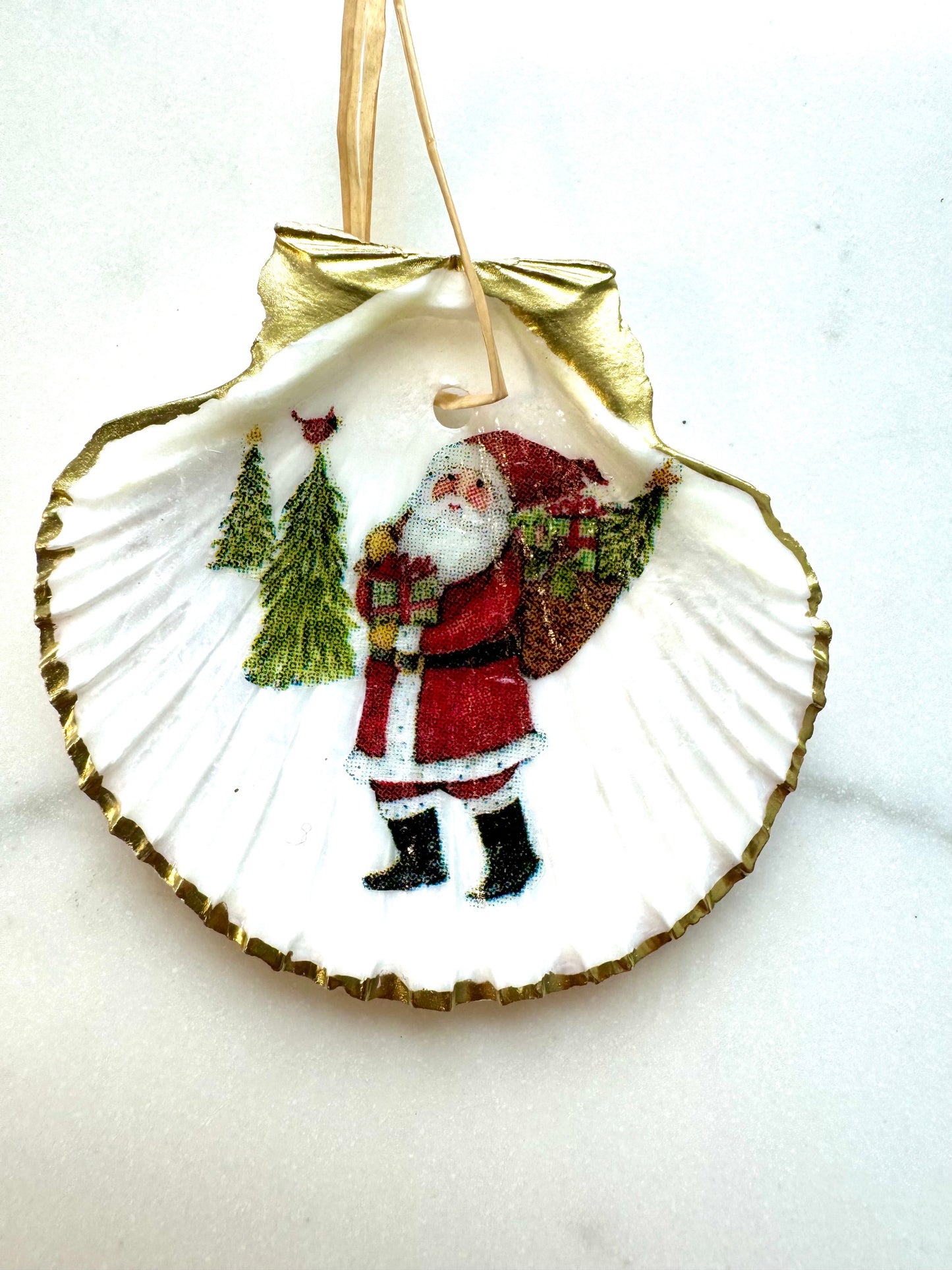 Classic Santa Ornament