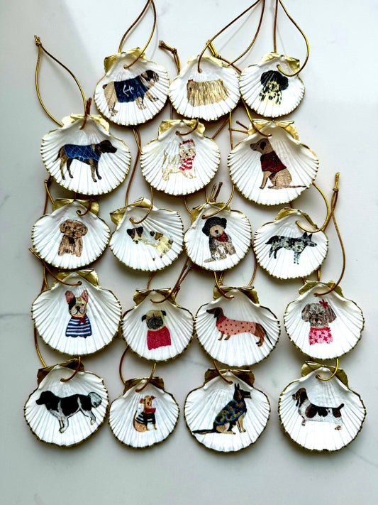 Set of Dog Ornaments